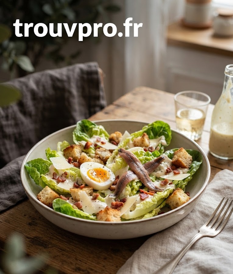 Salade César maison