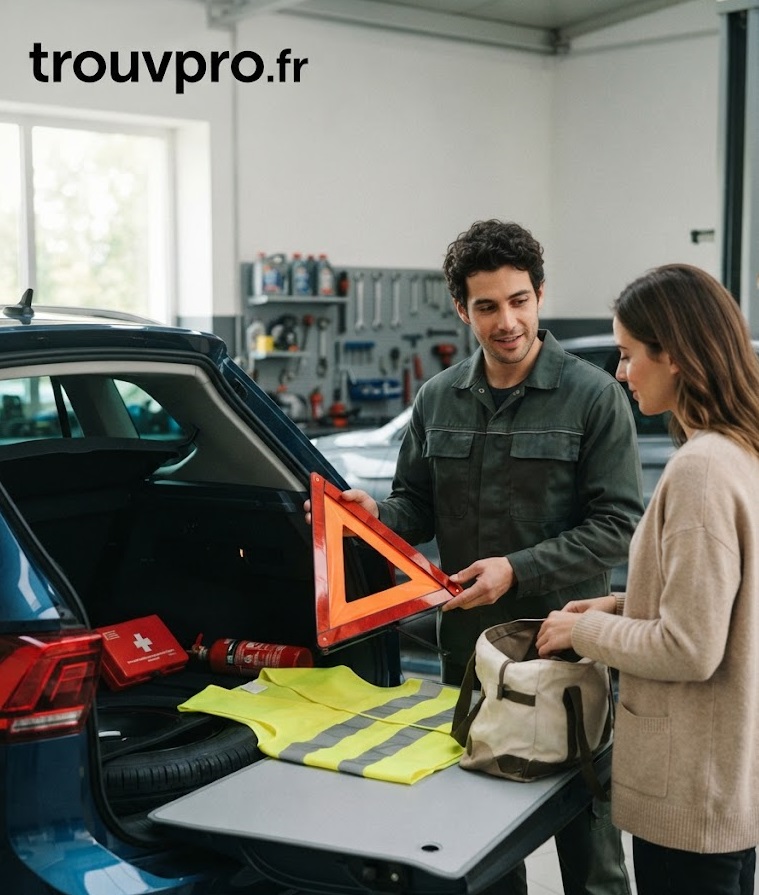 Les équipements obligatoires à avoir dans son véhicule