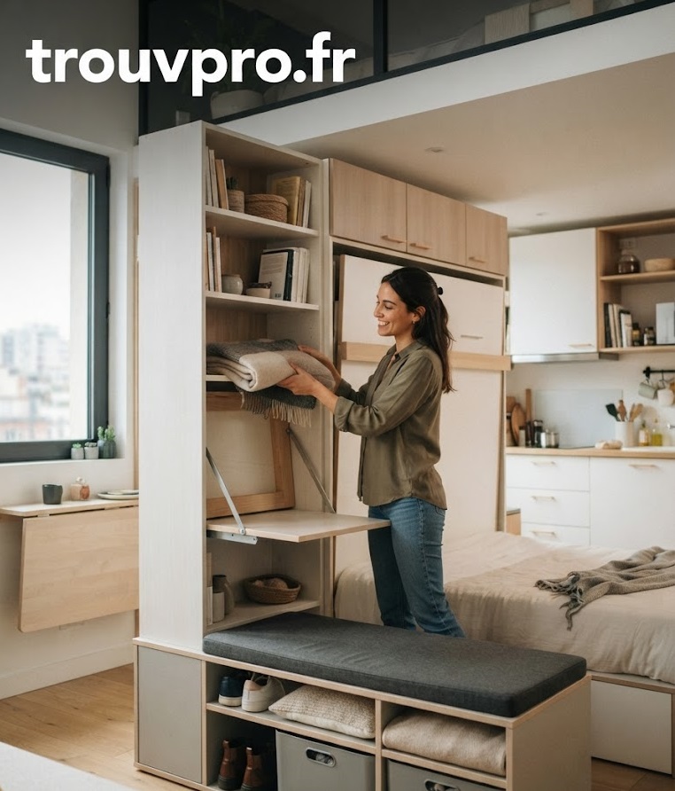 Comment optimiser les espaces dans un petit logement ?