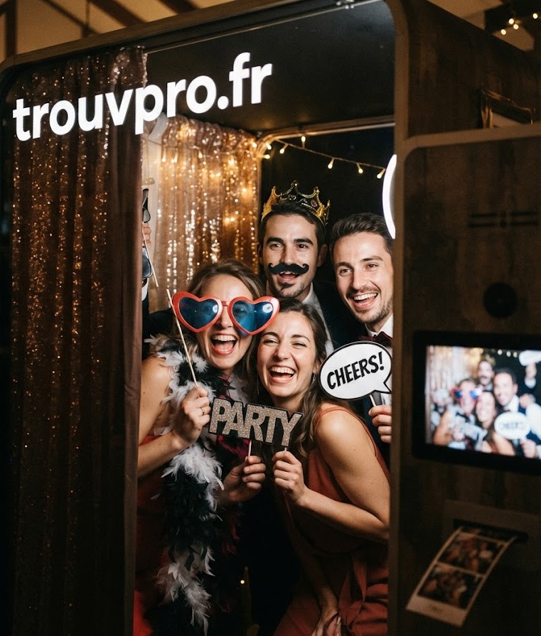 Les avantages d’un photobooth lors d’un événement