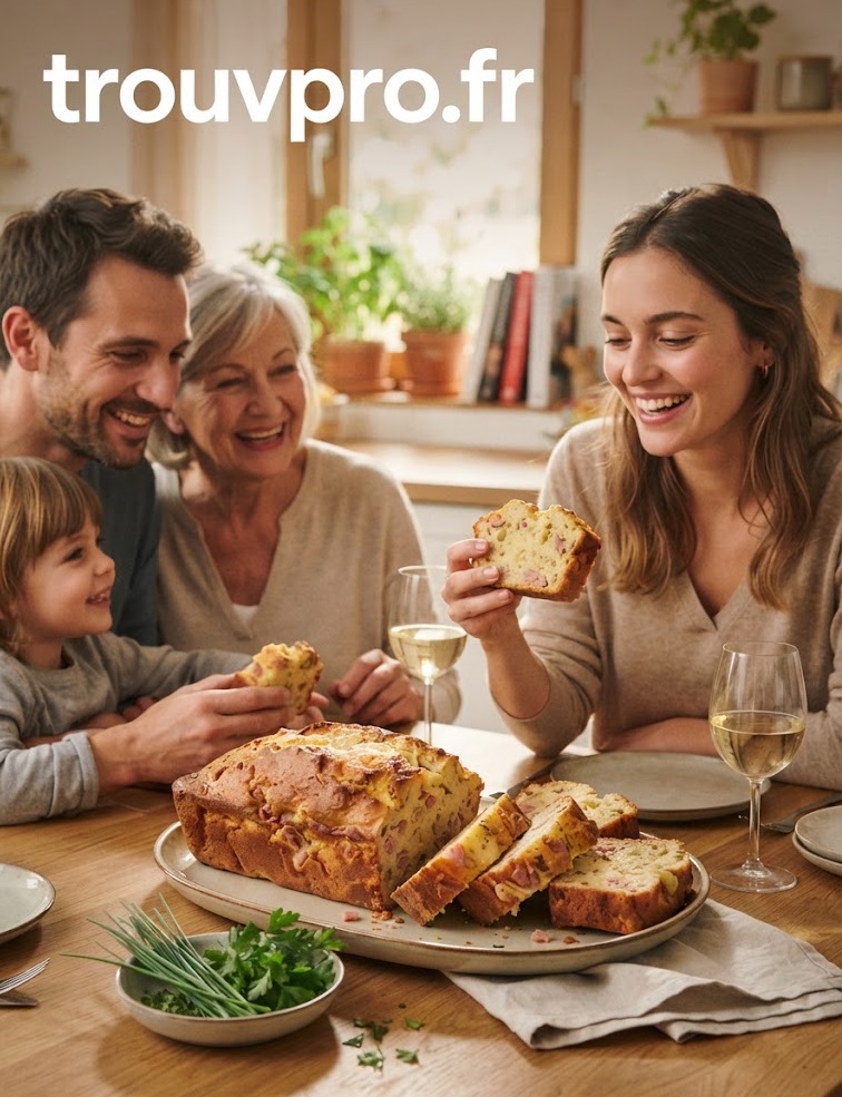 Cake salé jambon-fromage : une recette conviviale et facile pour toutes les occasions