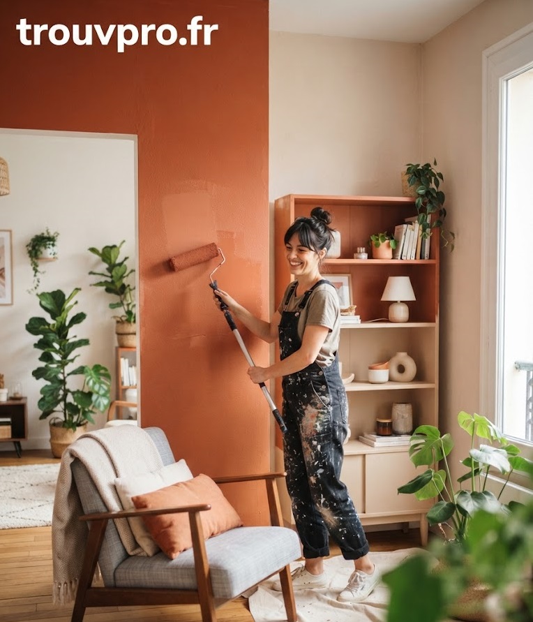 La peinture intérieure pour transformer votre maison : comment quelques couleurs peuvent métamorphoser votre intérieur