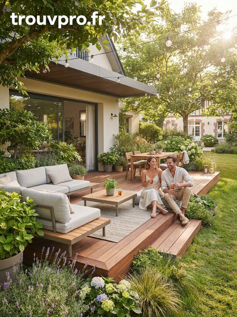 Construire une terrasse pour profiter de l’extérieur : créer un espace convivial et valoriser sa propriété