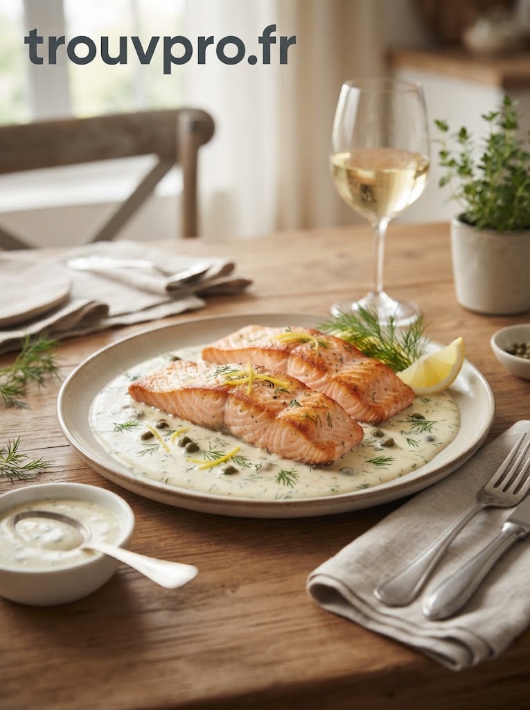 Saumon à la crème : une recette raffinée, gourmande et facile à préparer