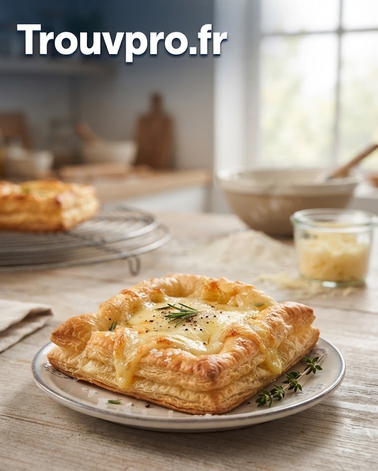 Feuilletés au fromage : une recette gourmande et facile pour toutes les occasions