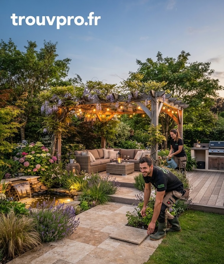 Aménager ses espaces extérieurs avec un professionnel : transformez votre jardin en un véritable lieu de vie
