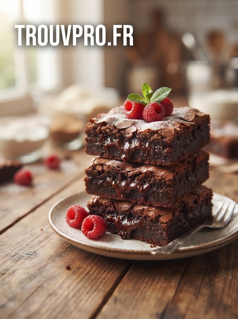 Brownies fondants