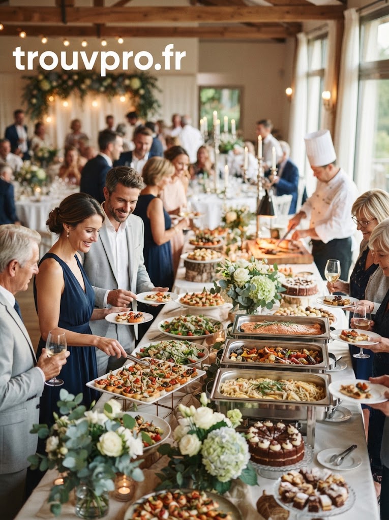 Les avantages d’un buffet pour une réception