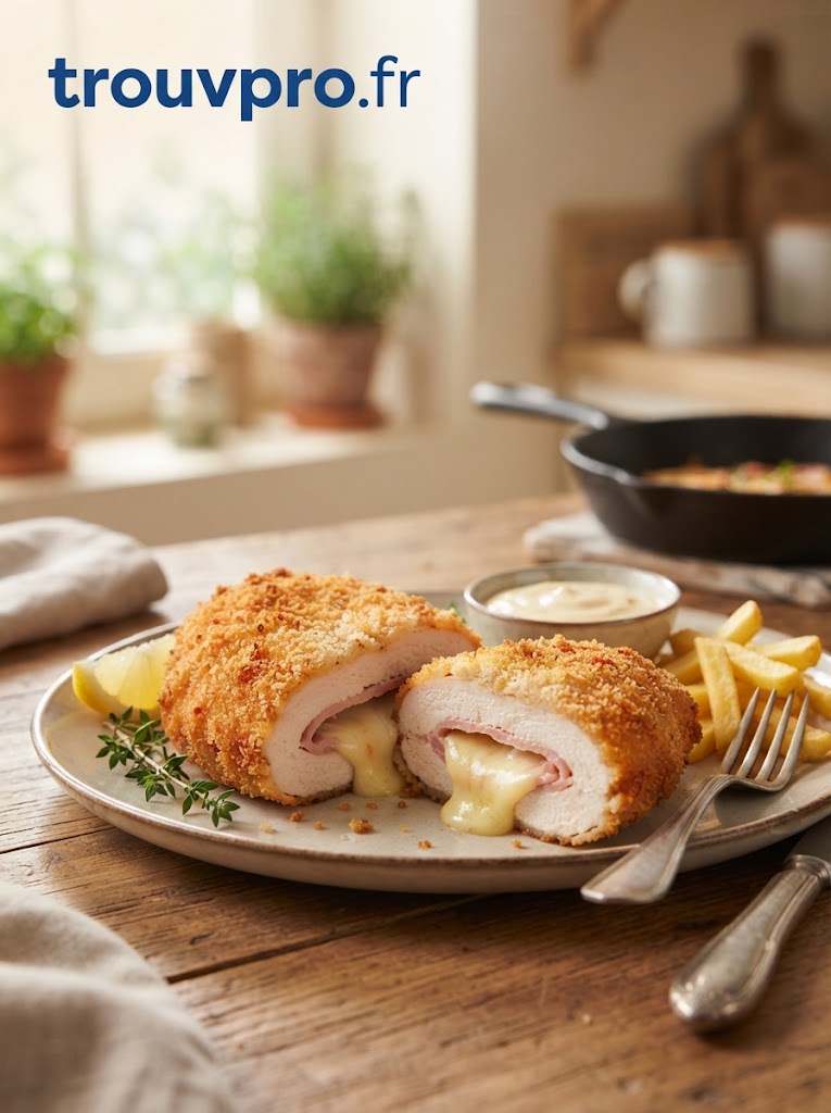 Cordon bleu maison : une recette croustillante et fondante