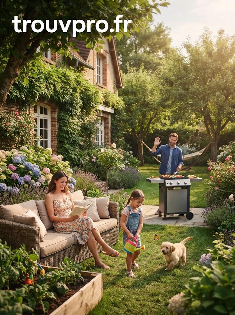 Les avantages d'une maison avec jardin