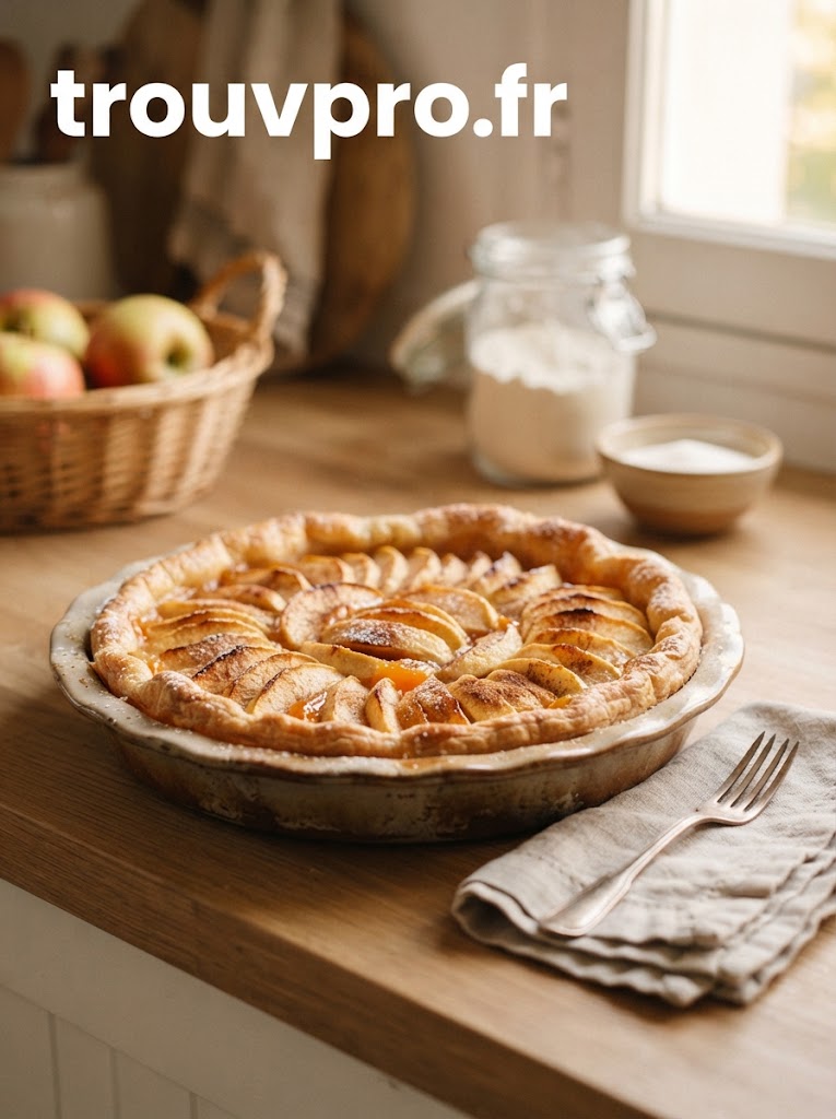 Tarte aux pommes facile : une recette familiale et gourmande