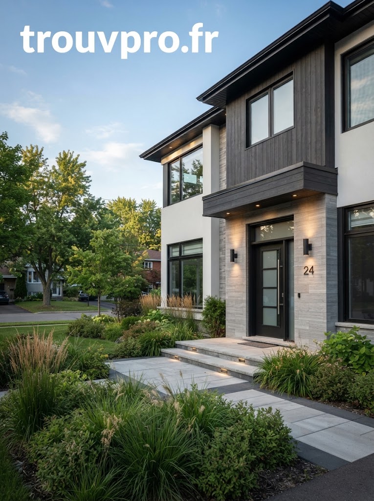 Moderniser sa façade pour embellir sa maison