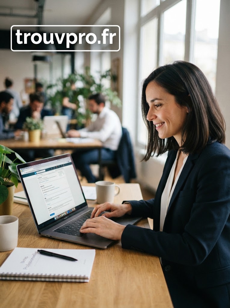 Mettre à jour ses informations professionnelles