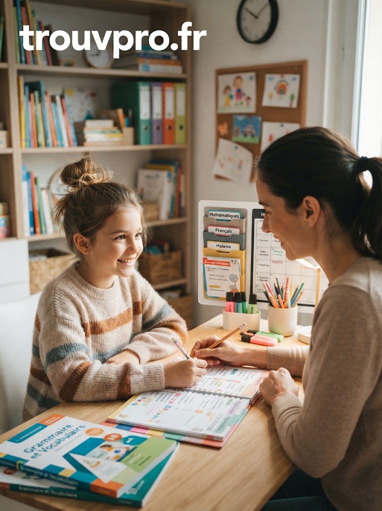 Comment aider un enfant à mieux s’organiser pour ses devoirs ?