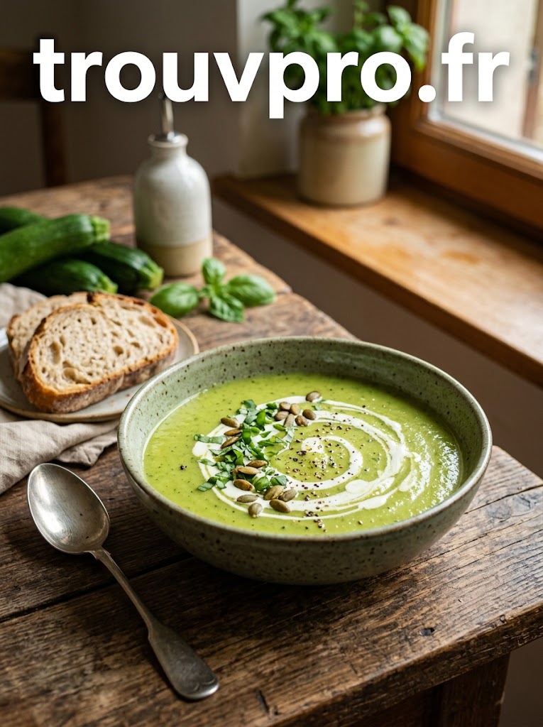 Velouté de courgettes