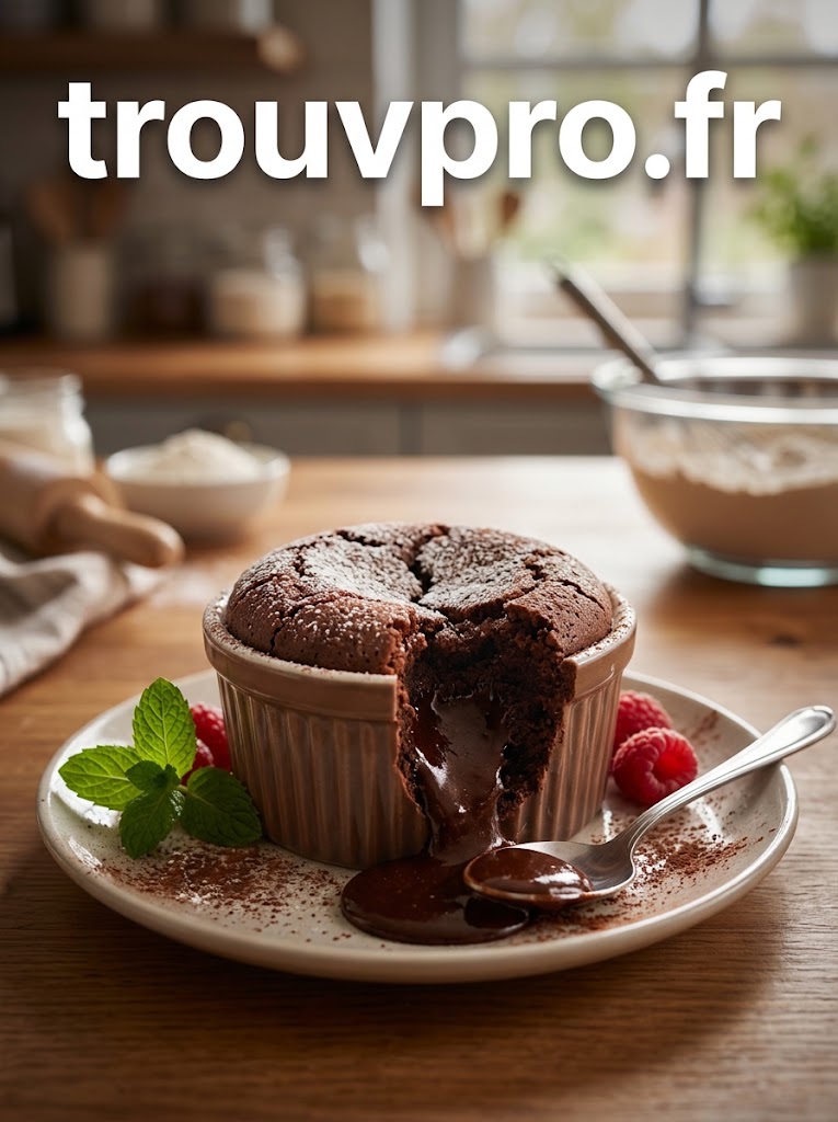 Fondant au chocolat facile