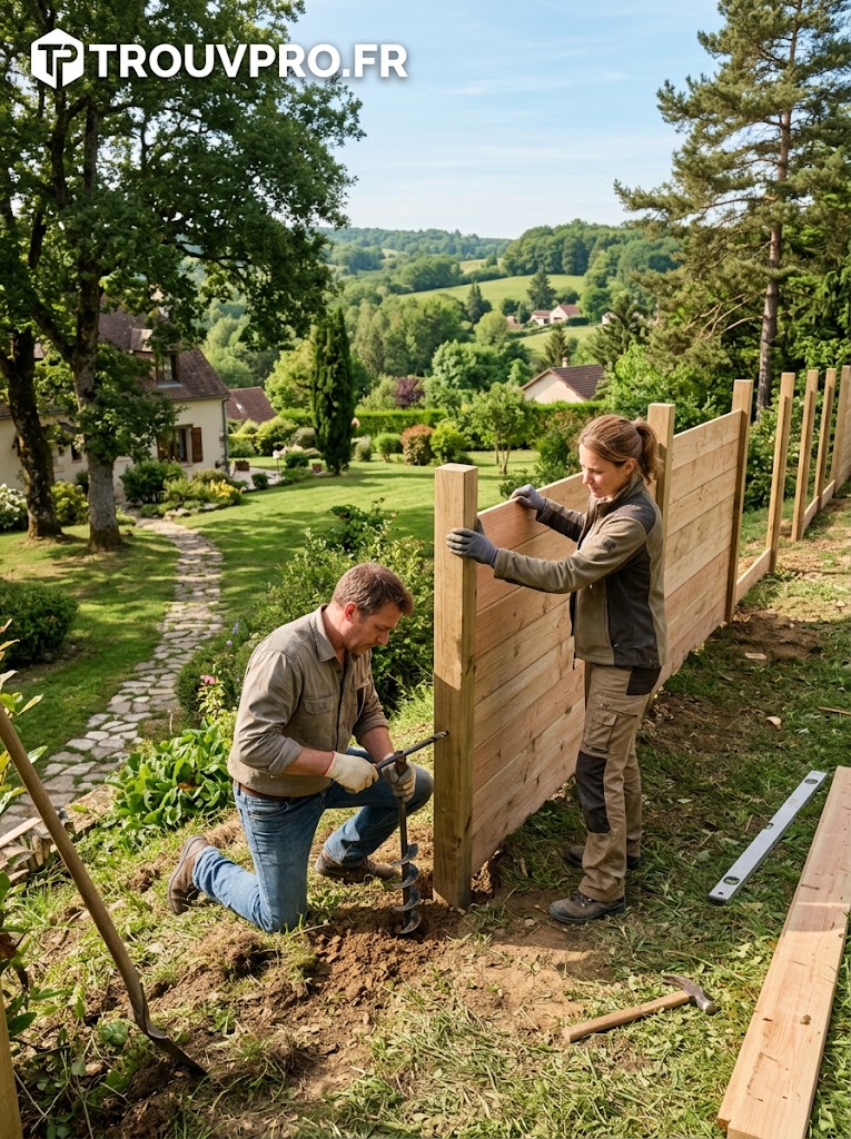 Installer une clôture pour sécuriser son terrain : les points à connaître avant de se lancer