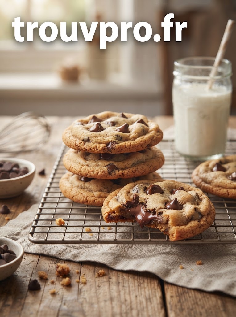 Cookies maison : une recette simple, croustillante et moelleuse