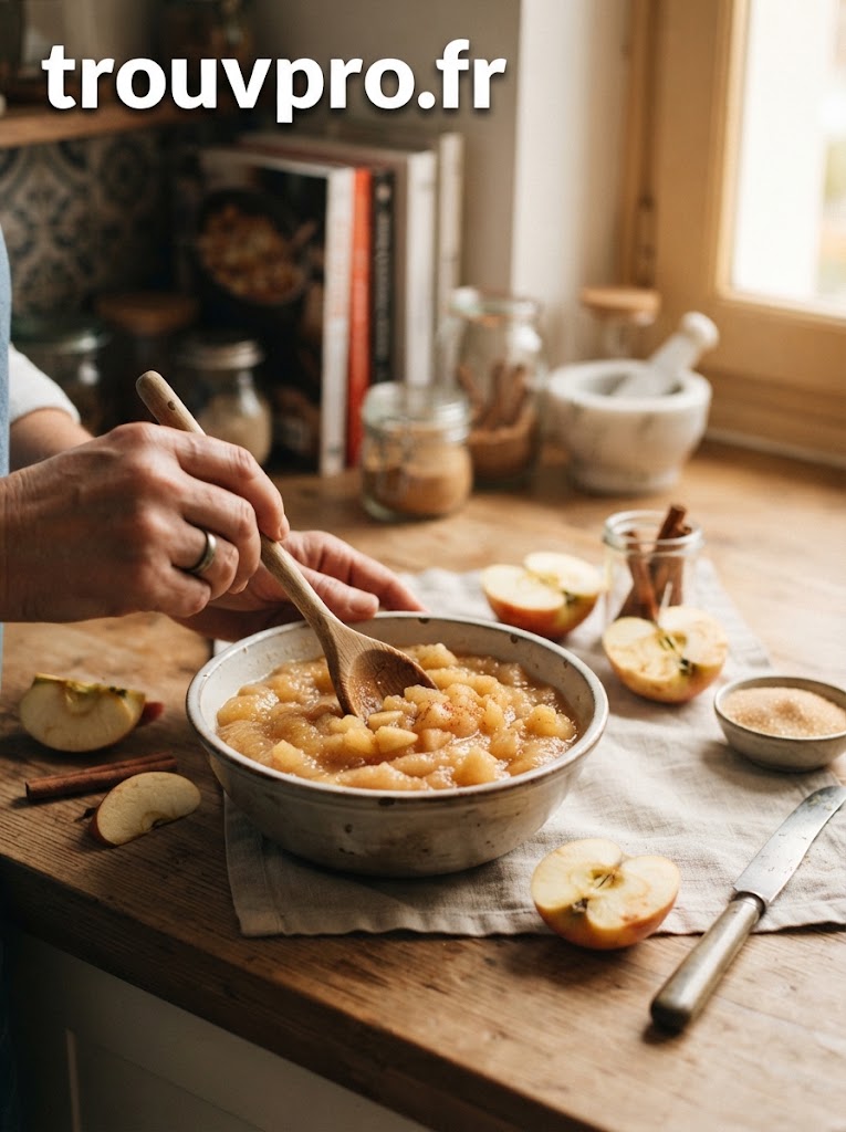 Compote de pommes maison : une recette simple, douce et gourmande