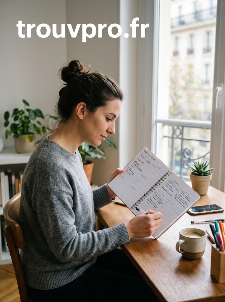 Prendre le temps de préparer sa semaine : une habitude simple pour mieux s'organiser au quotidien