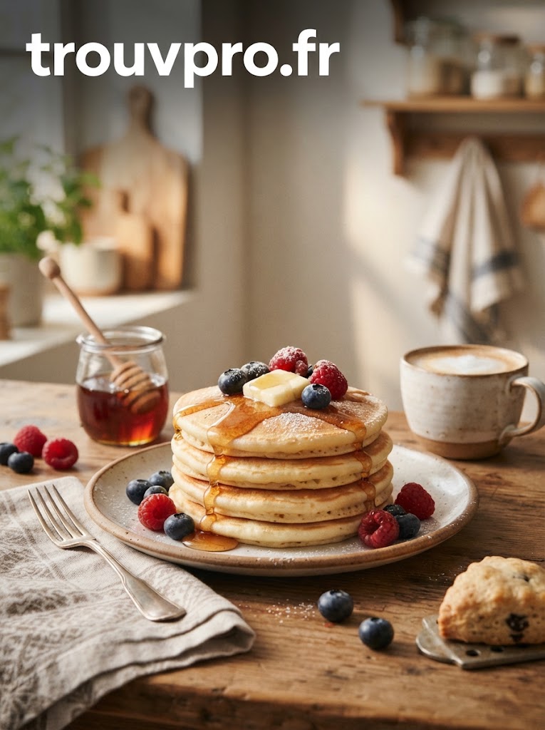 Pancakes maison : une recette moelleuse et facile pour le petit-déjeuner