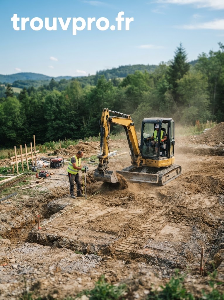Préparer son terrain avant une construction